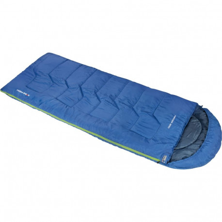 High Peak Frazer 200 sleeping bag (blue/dark blue, with hood)