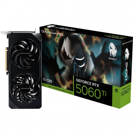 Gainward GeForce RTX 5060 Ti Ghost 8GB (DLSS 4, 3x DisplayPort, 1x HDMI 2.1)