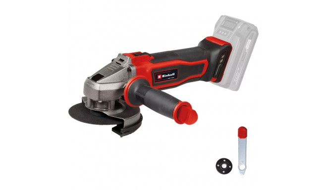 Einhell Power X-Change Cordless Angle Grinder TE-AG 18/115-2 Li - Solo, 18 Volt (red/black, without 