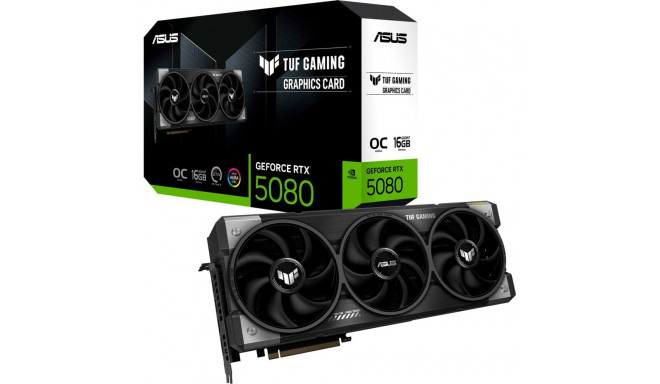 Asus GeForce RTX 5080 TUF GAMING OC (DLSS 4, 3x DisplayPort, 2x HDMI 2.1)