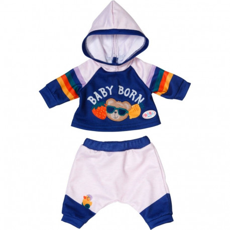 ZAPF Creation BABY born® Jogging Suit Navy 43cm
