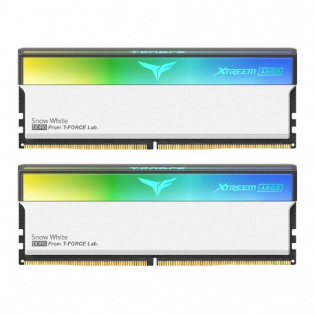 Team Group DDR5 - 32GB - 8000 - CL - 38 (2x 16 GB) dual kit (white, FFAD532G8000HC38DDC01, XTREEM AR