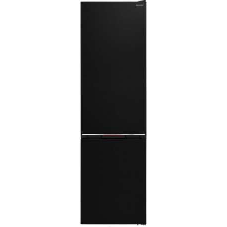 SHARP SJ-NBA32DMXTB-EU, fridge-freezer combination (black)