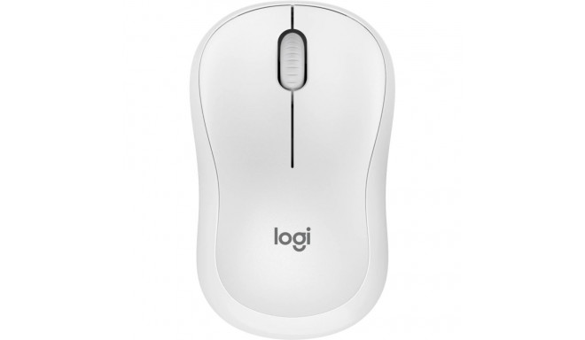 vaikne hiir M240 Bluetooth Windows/macOS/iPadOS/Android/ChromeOS/Linux, valge