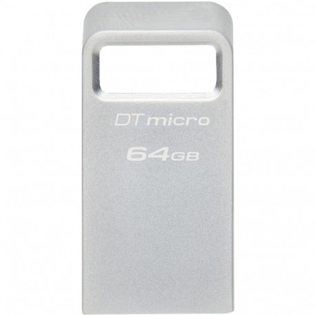 DataTraveler mälupulk Micro 64 GB USB-A 3.2 Gen 1, hõbe