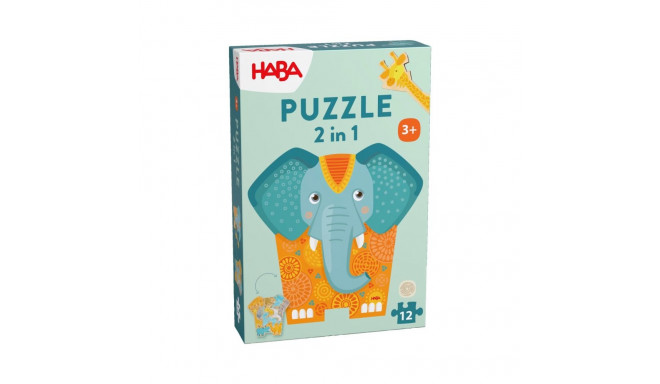 HABA Puzzle 2 in 1 Elephant