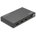 Digitus 8K HDMI Splitter, 1x2 (black, with downscaler)
