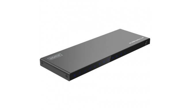 Digitus 4K HDMI Splitter, 1x8 (black, with downscaler)