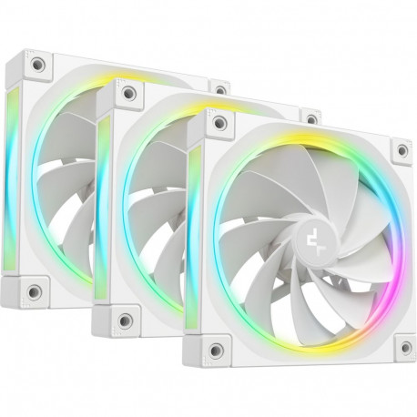 Deepcool FL12R (white, reverse pack of 3, 120 mm)