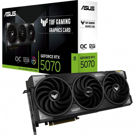 GeForce RTX 5070 TUF GAMING OC (DLSS 4, 3x DisplayPort, 2x HDMI 2.1)