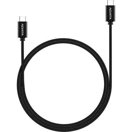 USB 2.0 Kabel, USB-C Stecker > USB-C Stecker (schwarz, 2 Meter, PD 3.0, QC 3.0, Laden mit bis zu 100