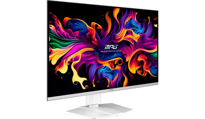 MSI MPG 321URXWDE QD-OLED - 31.5 - white, UltraHD/4K, QD-OLED, Adaptive-Sync, USB-C, 240Hz panel
