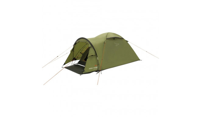 Easy Camp Setesdal 2 dome tent (olive green, with tunnel porch, model 2025)