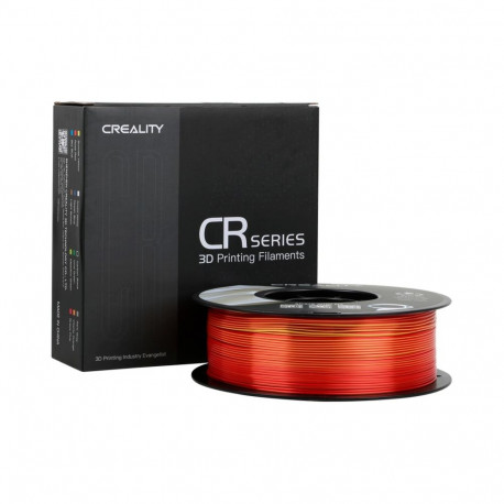 Creality CR-Silk PLA Filament Gold/Red, 3D Filament (1 kg, 1.75 mm, on a roll)