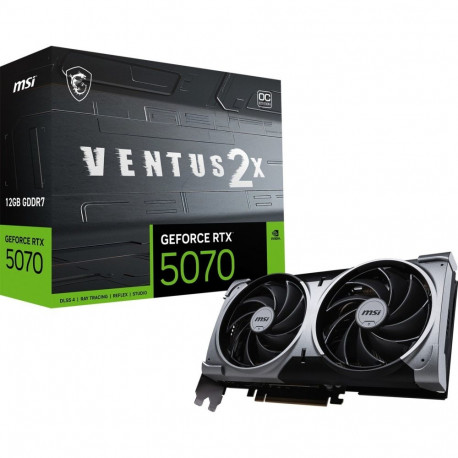 GeForce RTX 5070 12G VENTUS 2X OC (DLSS 5, 3x DisplayPort, 1x HDMI 2.1)