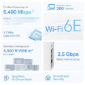 TP-Link Deco XE75 2-pack, Mesh Router (white, 2 devices, tri-band)