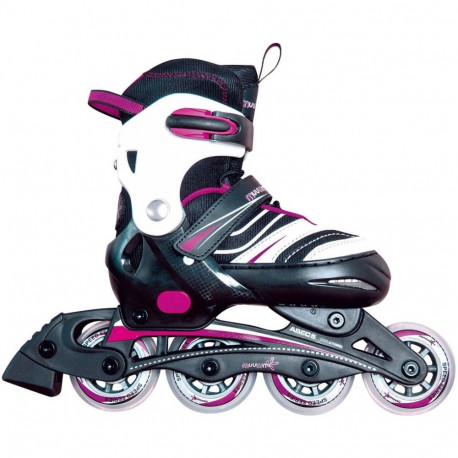 Verstellbare Kinderinliner Gr. 37-40 (pink/schwarz)