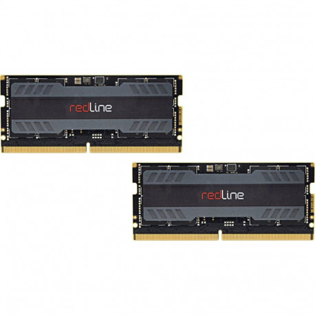 Mushkin DDR5 - 32GB - 5600 - CL - 46 (2x 16 GB) dual kit (black, MRA5S560LKKD16GX2, Redline SODIMM)