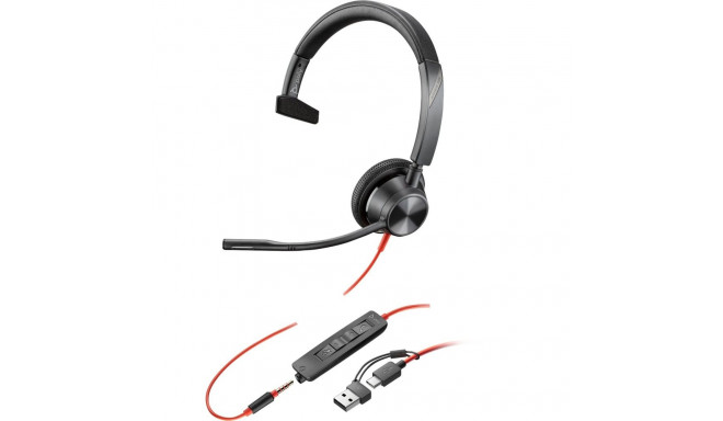 HP Poly Blackwire 3315 (black, mono, USB-C)
