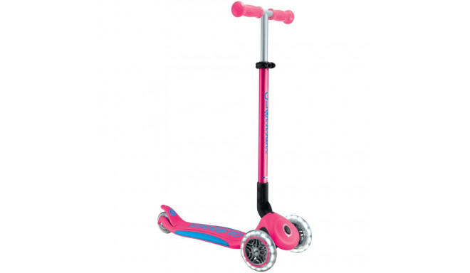 GLOBBER Primo Foldable Plus Lights (pink/light blue)