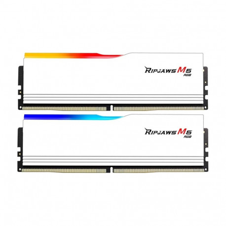 Ripjaws mälumoodul F5-6000J2836G16GX2-RM5RW M5 RGB 32GB DDR5-6000 Intel XMP, valge
