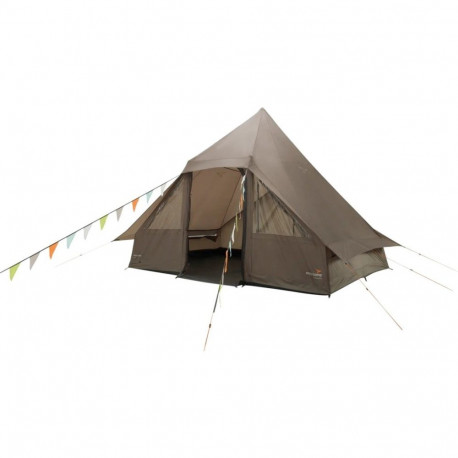 Easy Camp Glamping Tent Orsa Cabin (brown, for 8 people, model 2025)