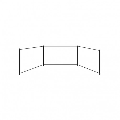 Easy Camp Huk Windscreen, wind and privacy screen (grey, model 2025)