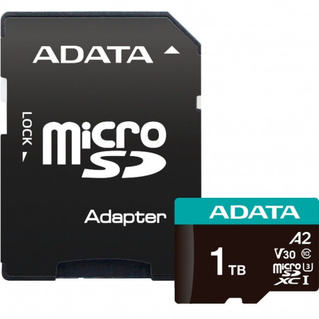 Premier Pro 1 TB microSDXC (UHS-I U3, Class 10, V30, A2)