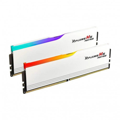 DIMM 64 GB DDR5-6000 (2x 32 GB) Dual-Kit (weiß, F5-6000J3040G32GX2-RM5NRW, Ripjaws M5 Neo, AMD EXPO)