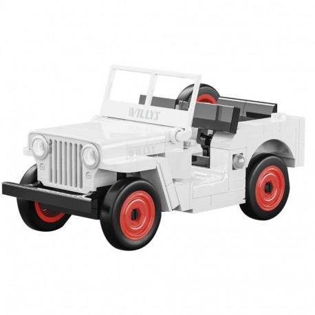 COBI Jeep Willys CJ-2A, construction toy (white)