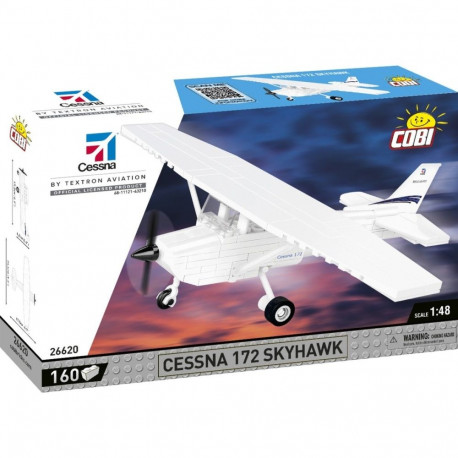 Cessna lennuk 172 Skyhawk, valge