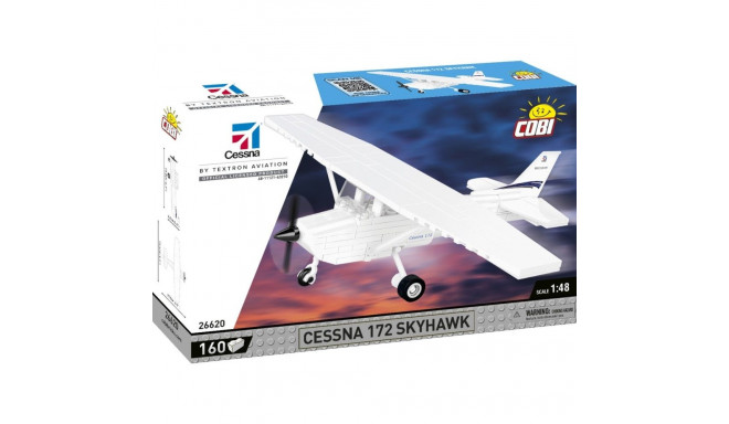 COBI Cessna 172 Skyhawk, construction toy (white)