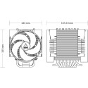 ARCTIC Freezer 4U-M, CPU cooler (120 mm)
