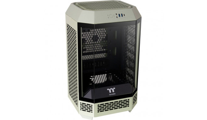 Thermaltake The Tower 250 , tower case (light green, tempered glass)