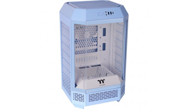 Thermaltake The Tower 250 , tower case (light blue, tempered glass)