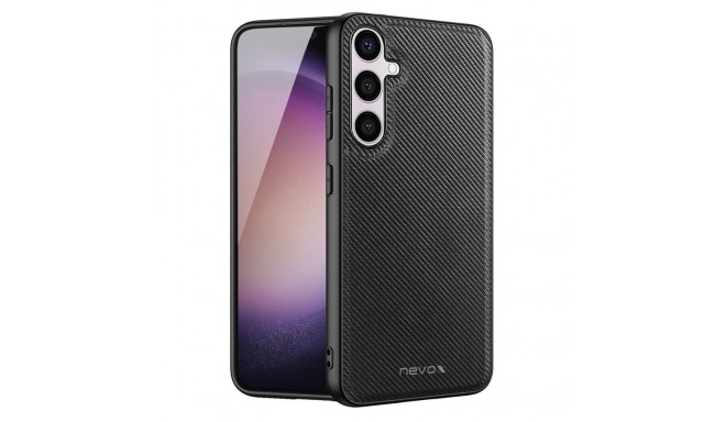 Nevox StyleShell NYLO, mobile phone case (black, Samsung Galaxy S25 Plus)