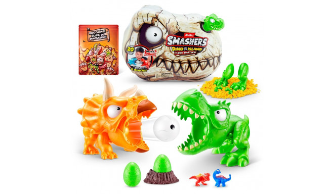 ZURU Smashers - T-Rex Battles Playset, Toy Figure (Assorted Item)