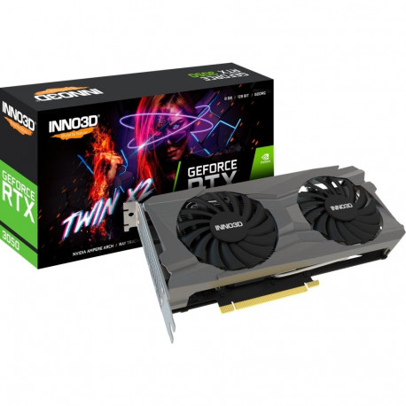 GeForce videokaart RTX 3050 TWIN X2 madala hashimääraga 1x DisplayPort, 1x HDMI 2.1