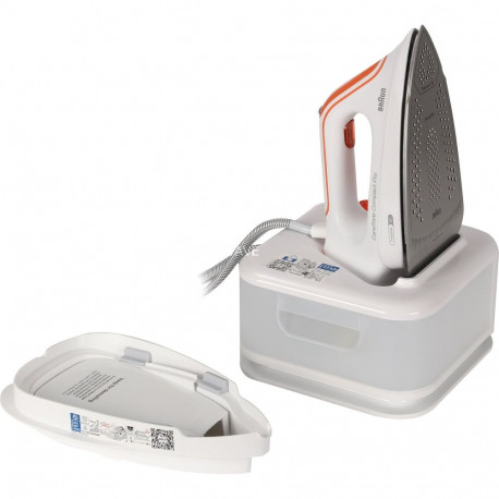 CareStyle aurugeneraatoriga triikraud Compact Pro IS 2561 WH, valge/oranž