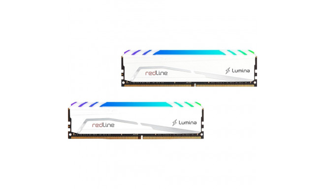 Mushkin DDR5 - 64GB - 6400 - CL - 30 (2x 32 GB) dual kit, RAM (white, MLB5C640A77P32GX2, Redline Lum