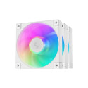 DeepCool FD12 ARGB WH 120x120x25, case fan (white, pack of 3, 120 mm)