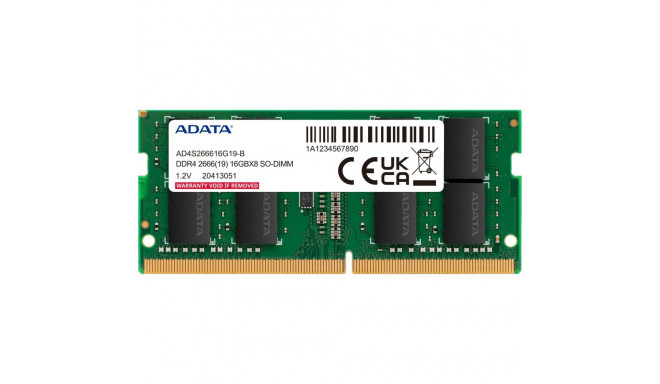 ADATA DDR4 - 16GB - 2666 - CL - 19 (1x 16 GB), single RAM (green, AD4S266616G19-SGN, Premier)