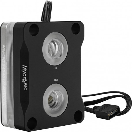 Intel Mycro Direct-Die Pro RGB V1 1851, must, läbipaistev