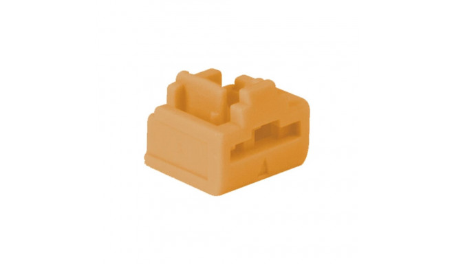 RJ45 pordilukud Code Orange 20 Stück ilma võtmeteta, oranžid