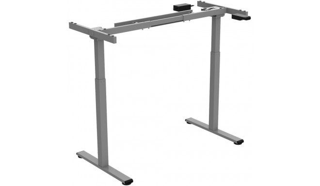 Digitus Electrically height-adjustable table frame, single motor, 2-stage DA-90432 (grey)