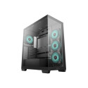 Deepcool CG580 4F (black, tempered glass x 2)