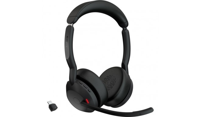 Evolve2 55 (schwarz, Stereo, UC, USB-C, Link380c)
