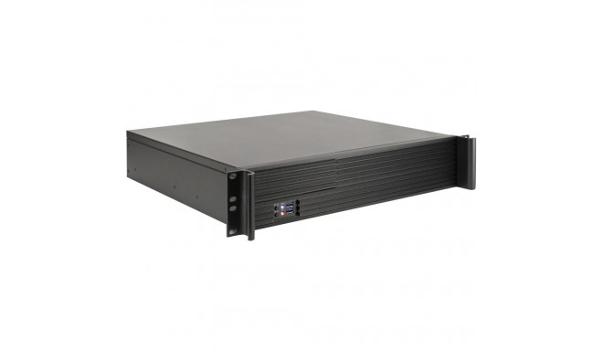 IPC 2U-K-240L (schwarz, 2 Höheneinheiten)