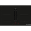 Bosch Set PVQ811HGA7 (HEZ9VDSB2 + PVQ811H26E), independent hob (black, 70 cm, with integrated extrac