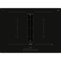 Bosch Set PVQ711GA6 (PVQ711F15E + HEZ9VDSB4), independent hob (black, 70 cm, with integrated extract